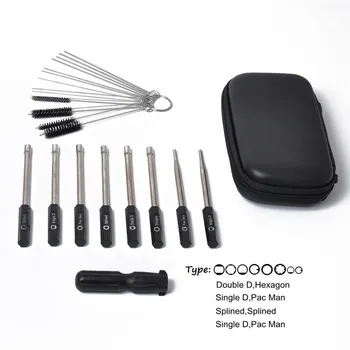

8Pcs Carburetor Adjustment Tool Screwdriver and 15pcs Carburetor Cleaning Kit skid-resistance squared handle Ergonomic design 67