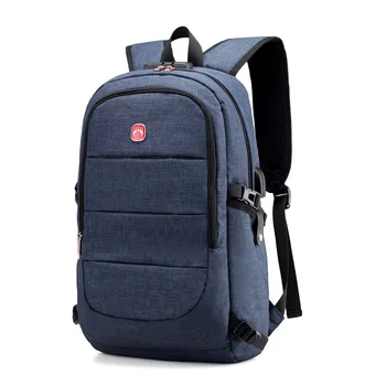 

17.3 inch business Backpack Laptop Rucksack Travel Backpack Large Capacity Business Bags USB Charge College Male School backpack