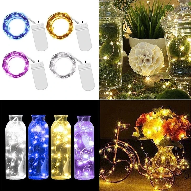 3M LED USB Copper Wire String Lighting Christmas Fairy String Lights Garland Lamp Holiday Decor Home Bedroom Window decoration new solar led color changing hummingbird wind chimes light outdoor waterproof garden lamp decoration for home balcony window