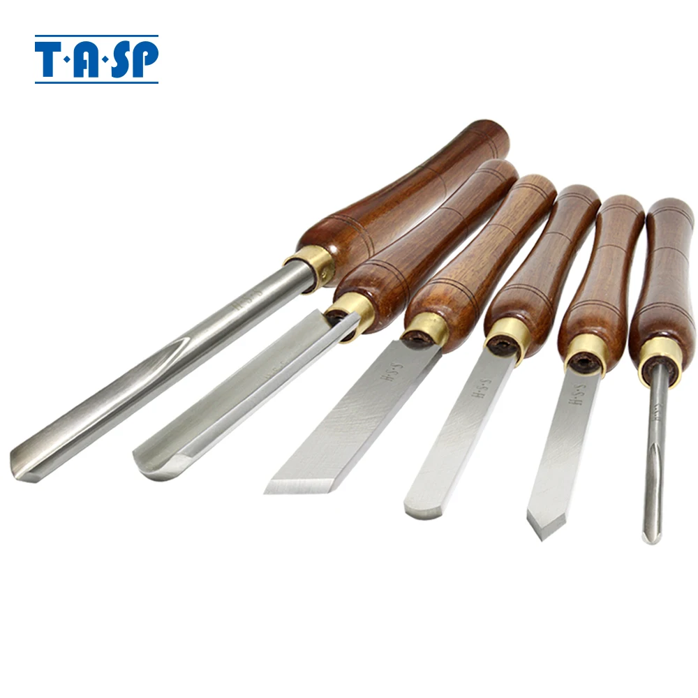 Lathe Wood Turning Chisels Woodturning Carving Woodworking Hand Tools Set 