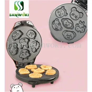 

household electric animal burning machine Zodiac sign shape waffle machine pig shape muffin baking machine cartoon cake baker