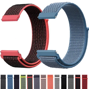 

18MM 20MM 22MM Nylon Straps For Ticwatch Pro/E2/S2 Smart Watch Quick Release Bands For TicWatch E Tic Watch 2 C2 Replace Correa