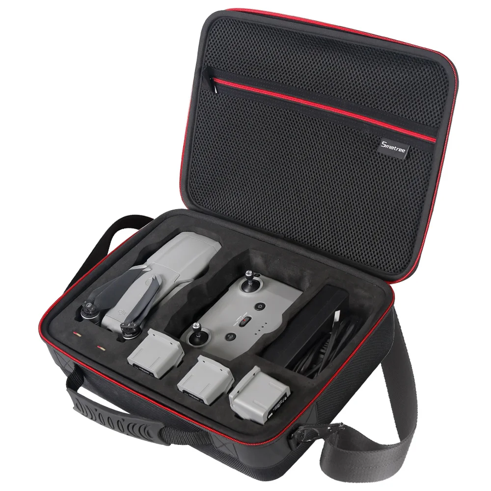 Жесткий чехол Smatree для DJI Mavic Air 2 Fly more combo и аксессуары (Дрон в комплект не входят) |