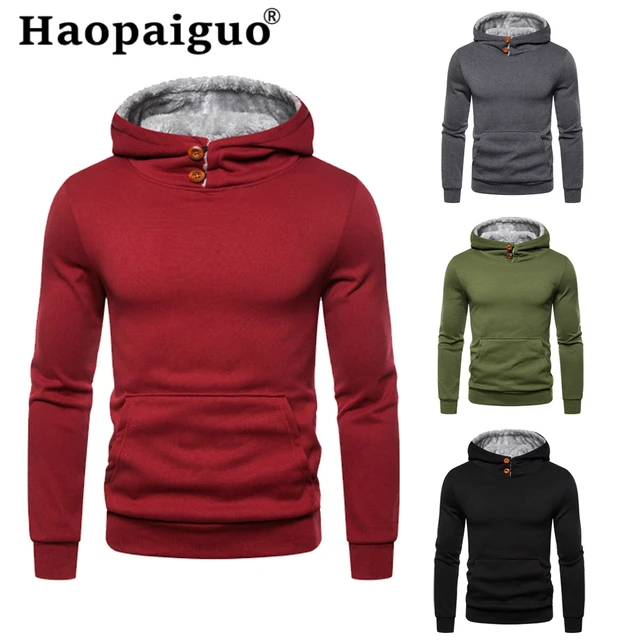 US $15.74 2019 Autumn Casual Black Gray Hoodies Hip Hop Street Wear Sweatshirt Skateboard Men Pullover Hoodie