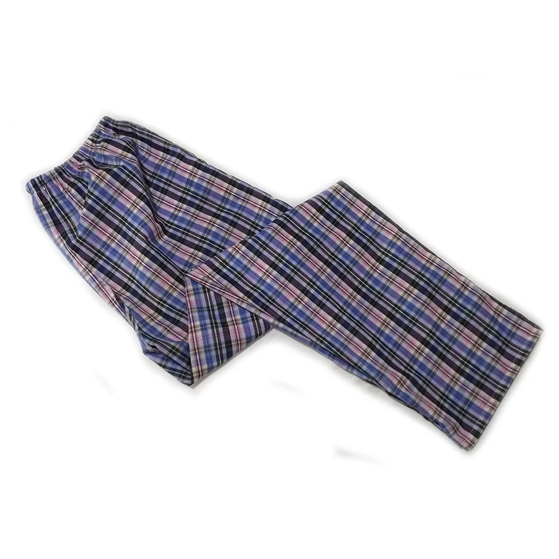 Unisex Full-Length Cotton Sleep Pants - Image 4