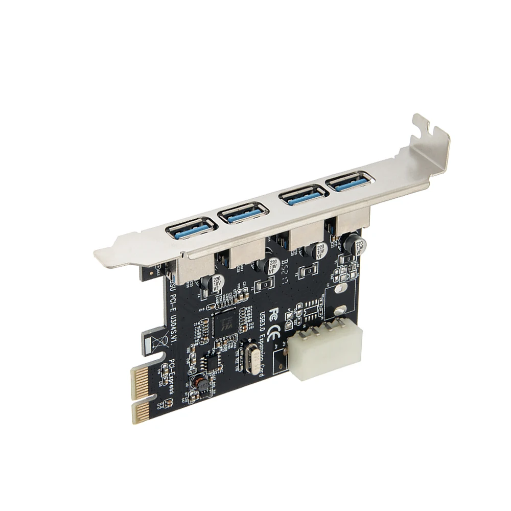 USB3.0 высокоскоростная карта расширения передачи с 4 ртами