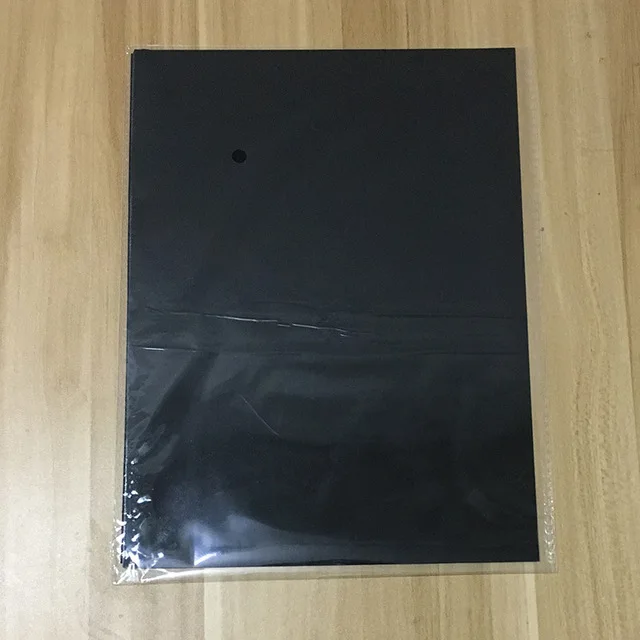 Black 50 шт. Новые 18 цветов Горячая печать бумажная фольга для ламинирования бумаги передача на элегантность лазерный принтер крафт бумага термальная 20x29 см А4 - Цвет: Black