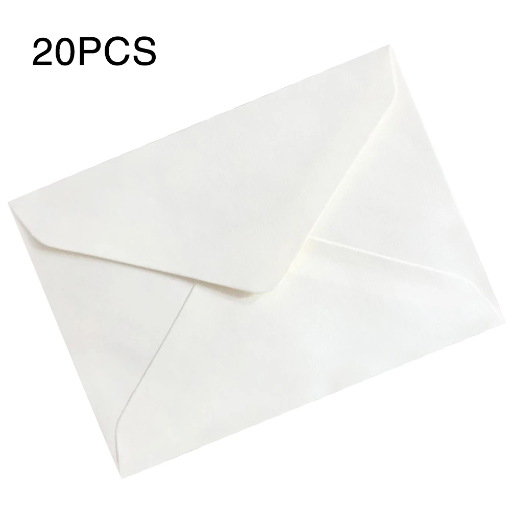  20pcs Multifunction Storage Postcard Paper Envelopes Greeting Card Wedding Invitation Simple Party  - 4.00029E+12