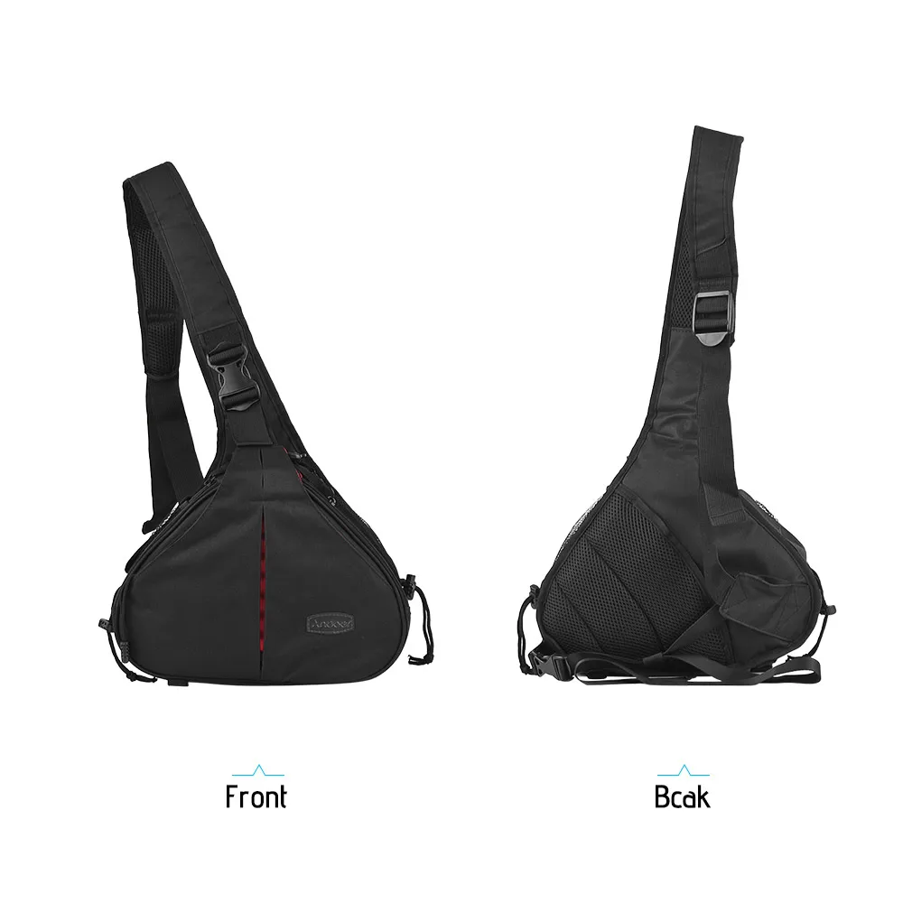 Andoer K1 Triangle DSLR Camera Bag Carry Case Shockproof Waterproof w/Tripod Holder for Canon Nikon Sony Olympus Pentax
