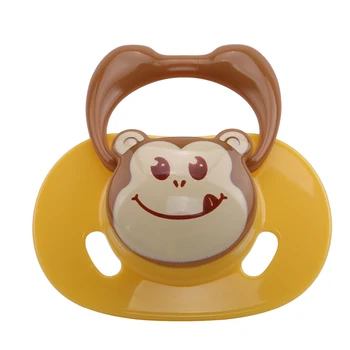 

Cute Cartoon Pacifier Soothing Nipple Baby Sleeping Quiet Nipple Breast Milk Friendly Thumb Silicone Gel Pacifier