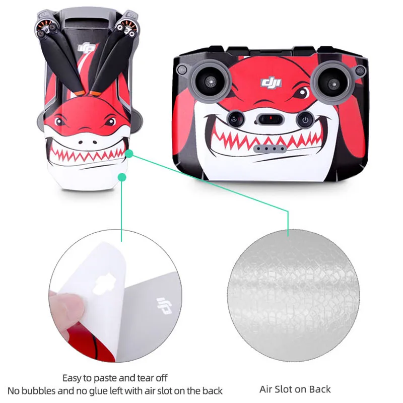 Waterproof Skin Protective PVC Sticker Drone Body Remote Control Protector For DJI Mavic Mini 2 Sticker New For DJI Mavic Mini 2 drone accessories,fashion stickers