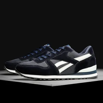 

New Suede Mesh Sneakers Men Women 2020 Spring Light Running Shoes Men Breathable Outdoor Sport Shoes Soft Women Walking Sneakers