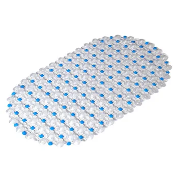 

Non-slip Bathroom Mat Safety Shower Bath Mat Plastic Colorful Point Bead Massage Pad Bathroom Carpet Bath Mat 38x68cm New