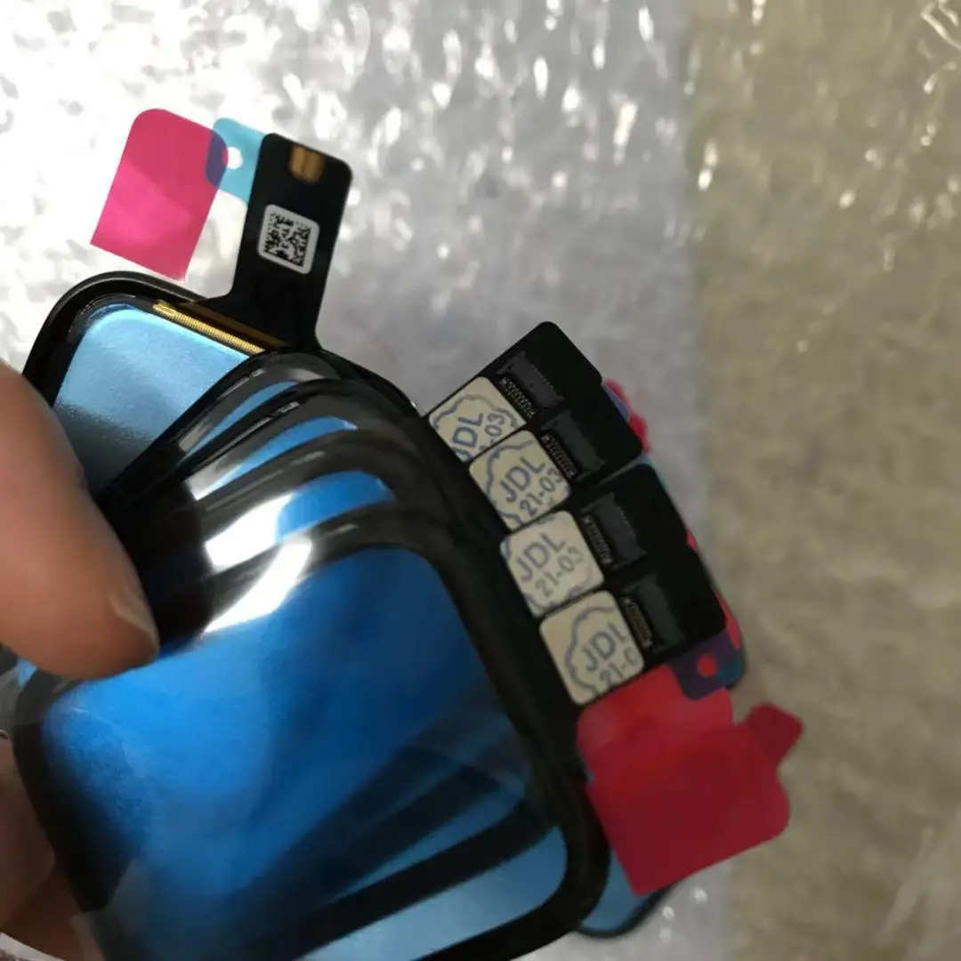 5 шт. сенсорный экран дигитайзер стеклянная панель объектива для Apple Watch серии 4 S4 40