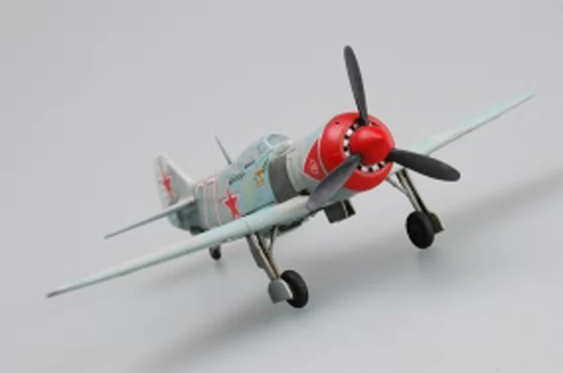 1: 72 Масштаб Второй мировой войны Советская Ла-7 истребитель пластиковая легкая сборка аутентичная Модель Набор статических самолетов игрушка для детей