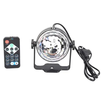 

LED Disco Ball Light Effect DJ Automatically LED Party Bar Pubs Remote Control