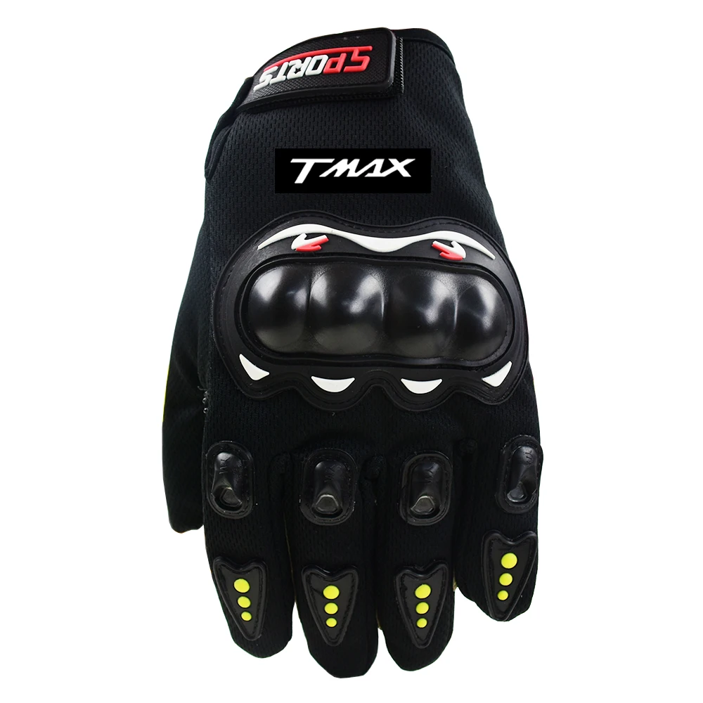 Touch Screen Motorcycle Glove Man Women Full Finger For Yamaha tmax 500 530 560 tech max dx 2017 2020 Accessories |