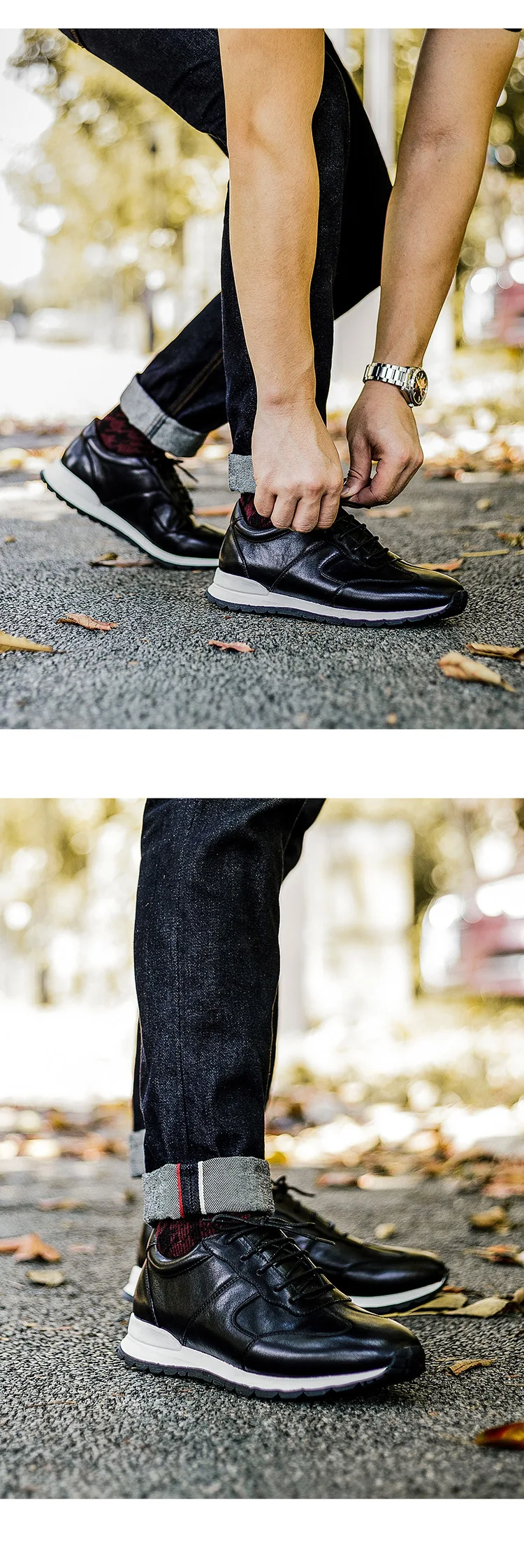 Осень стиль Модное, в форме оливы темно-зеленого цвета тапки для мужчин высокого класса для мужчин обувь для отдыха Натуральная кожа
