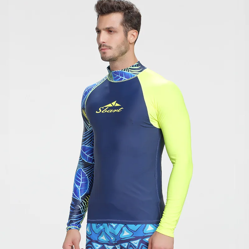 2019 Профессиональный Rashguard Plus 3XL Мужской купальный костюм для дайвинга с длинным