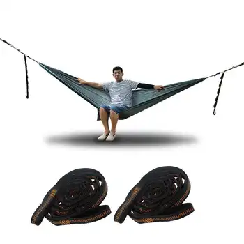 

2pcs 3m Outdoor Adjustable Hammock Strap Hanging Tree Strap Rope Belt for Camping Traveling