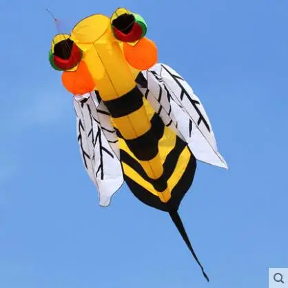 New Arrive 3/4 m Power Software Animal Bee Kite Good Flying 1