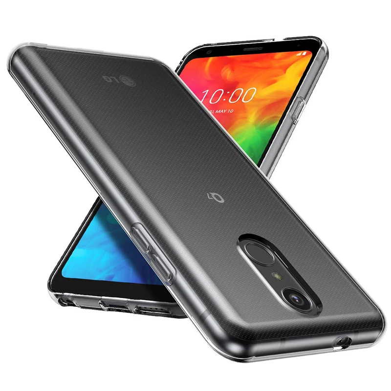 Прозрачный Силикон ТПЭ для LG G7 Q Stylus Plus Alpha X Power 3 ThinQ чехол телефона задняя крышка