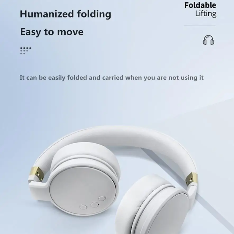New Arrival Wireless Bluetooth 5.0 Headphones Foldable Sports Headset Stereo Music Earphone With Microphone Handfree MP3 Player