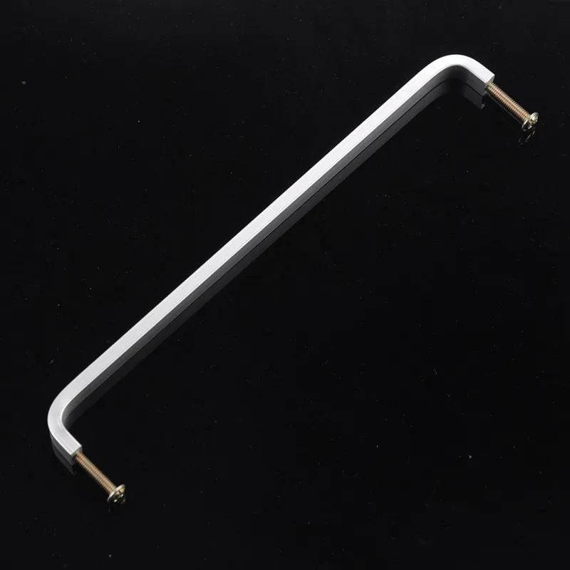 Modern Wardrobe Handle Solid/Hollow Space Aluminum handle Kitchen Furniture pulls drawer handle 64mm/96mm/128mm/160mm/192mm furniture handles