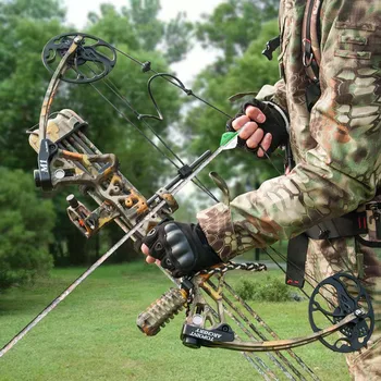 

Topint Complete Compound Bow & Arrow Accessory Kit 19-70 lbs with Max Speed 320 fps - Right Handed USA free shipping