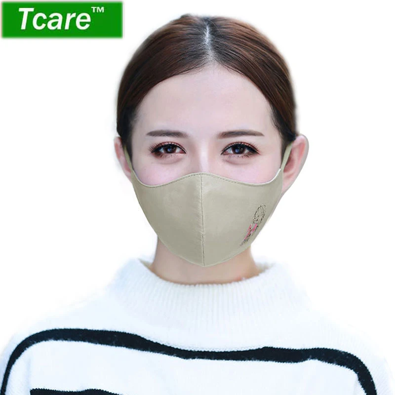 

Tcare 1Pcs Fashion Anti Dust Face Mouth Cover Mask Respirator - Dustproof Anti-bacterial Washable - Reusable Comfy Masks