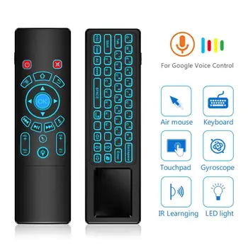 

T6 Plus Backlit 2.4GHz Air mouse mini Wireless Keyboard & touchpad Remote Control for Android TV Box mini PC Projector