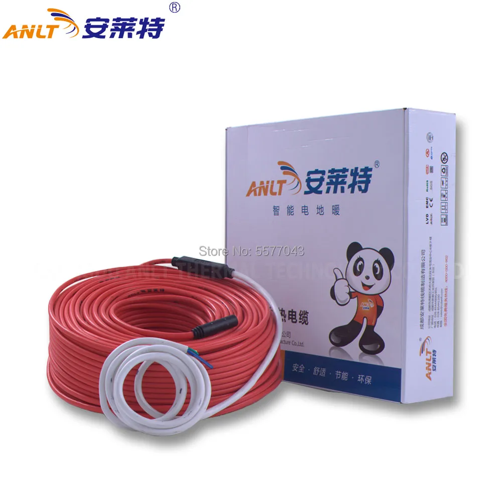 Floor heating Cable 18W/M2 230V