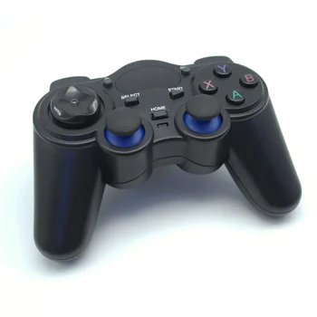 

2.4G Wireless Game Controller Joystick Gamepad With Micro USB Converter Adapter For Android TV Box For PC PS3