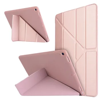 

iPad 10.2 2019 Honeycomb Heat Dissipation Transformation Holder Leather Case for Tablet Computer TPU Silica Gel New Style IPAD P