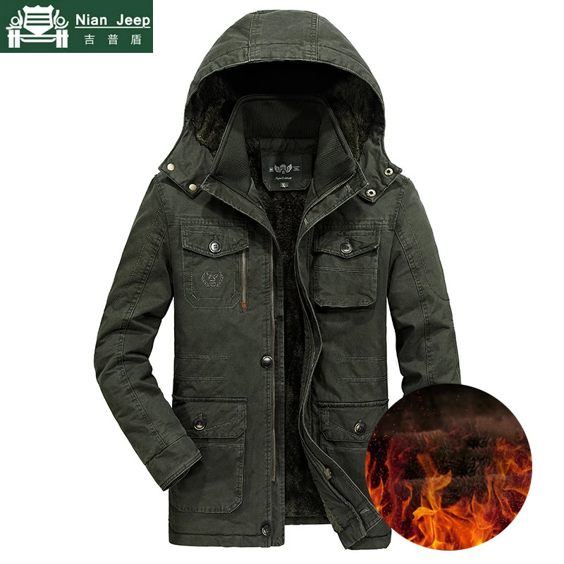 Plus Size 7XL 8XL Military Winter Jacket Men Outwear Cotton Thick Warm Windbreaker Men Jackets Wool Liner Hooded Parkas Hombre Plus Size 7XL 8XL Military Winter Jacket Men Outwear Cotton Thick Warm Windbreaker Men Jackets Wool Liner Hooded Parkas Hombre