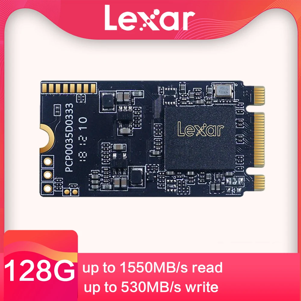 Lexar PCIe Gen3x2 SSD interno de estado sólido disco duro para 128GB 256GB 512GB el ordenador portatil NoteBook PC m.2 2242