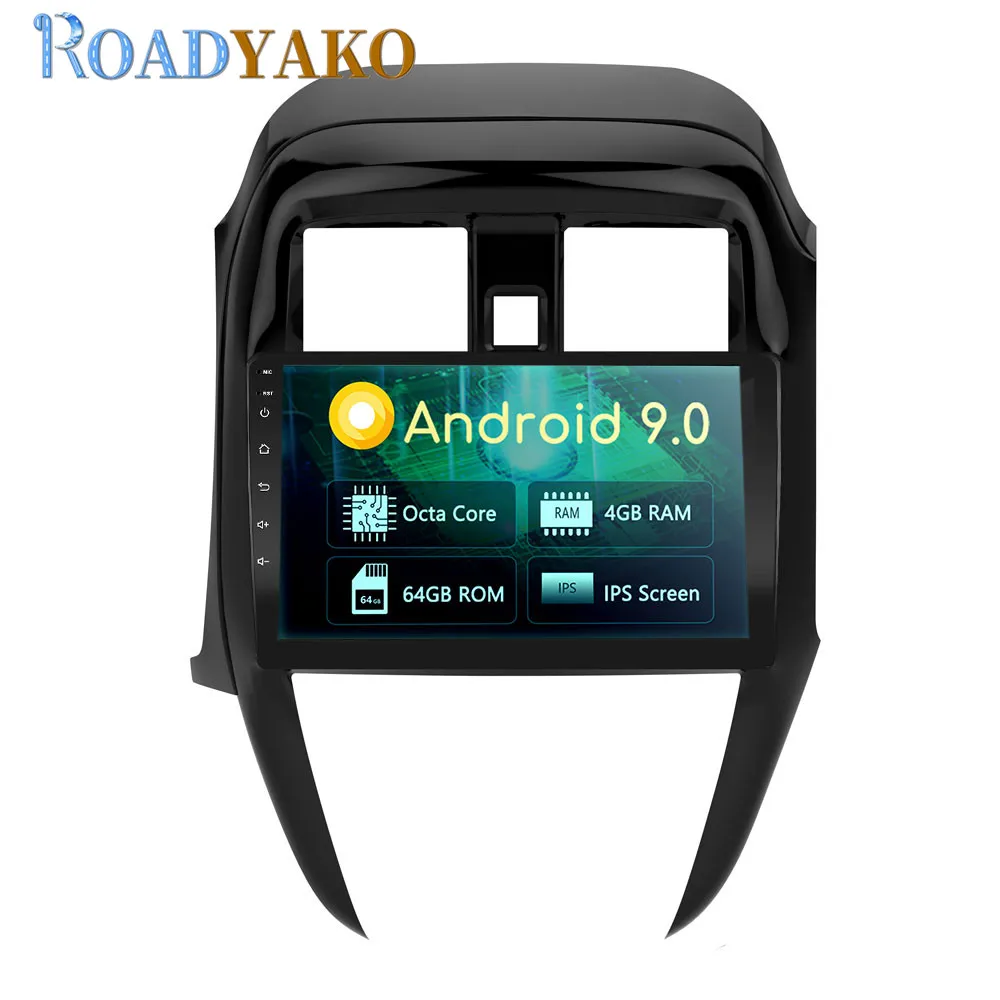 Автомагнитола 2 Din для Nissan Sunny 10 1-2014 2017 дюйма Android GPS-навигация DVD мультимедийный