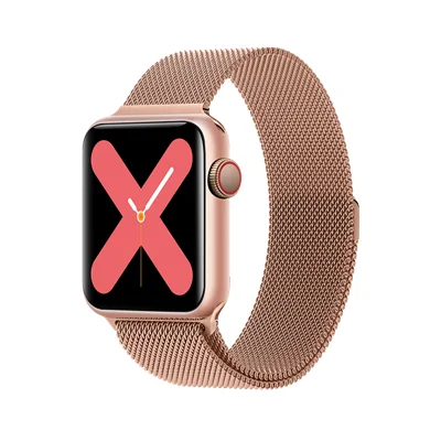 Gold Смарт-часы водонепроницаемые спортивные для iPhone телефон Smartwatch монитор сердечного ритма функции кровяного давления фитнес-трекер для женщин и мужчин - Цвет: Gold