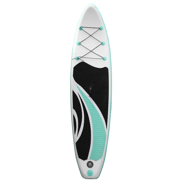 

PVC Trampoline Surfboard 305*76*15cm Paddling Board For Sea SUP Stand Up Inflatable Surf Board With Accessories