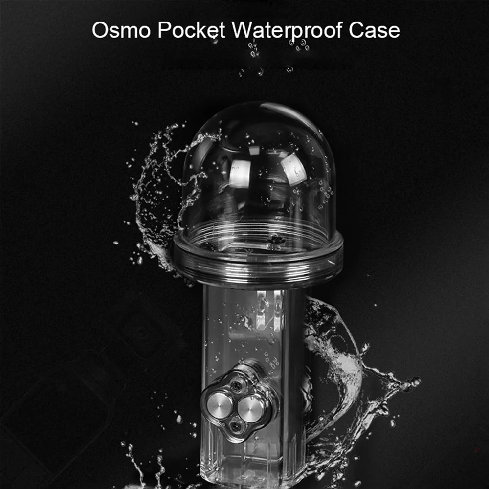 1 шт. водонепроницаемый корпус чехол для DJI OSMO Карманная камера 60 м подводный Дайвинг чехол OSMO Карманный защитный чехол
