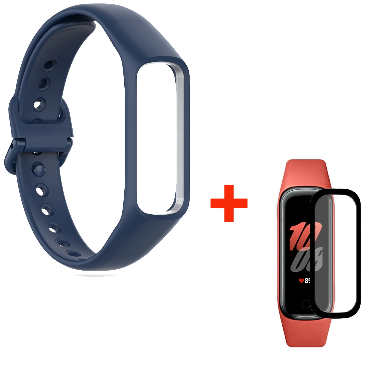 Silicone Wrist Strap For Samsung Galaxy Fit 2 R220 Smart Bracelet Band Replacement