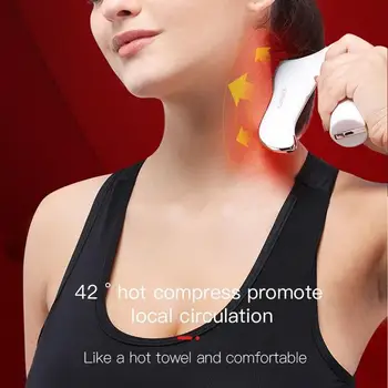 

Intelligent electric massager skin facial care beauty USB rechargeable instrument micro current vibration facial shaving 30D9