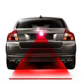 

Universal Motorcycle Anti Collision Rear-End Car Laser Tail Fog Light Auto Brake Parking Lamp Warning Light