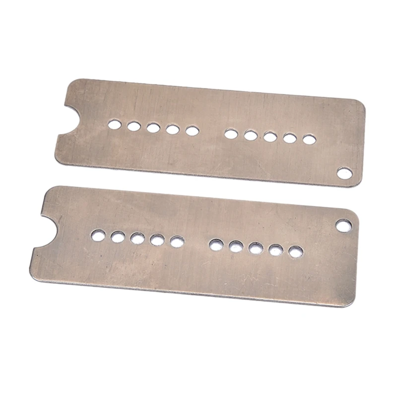 BMDT-2Pcs гитары шеи мост звукоснимателя Базовая пластина хамбакера звукоснимателя пластина электрогитары запасные части