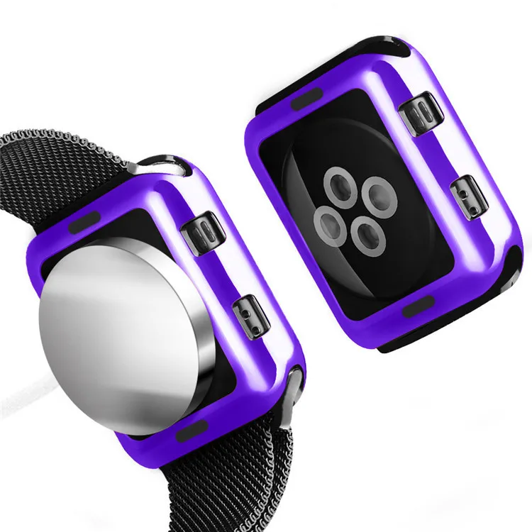 Чехол для Apple Watch 3 2 1 38 мм 42 мм защитный чехол покрытие чехол из ТПУ для Apple Watch 5 4 40 мм 44 мм