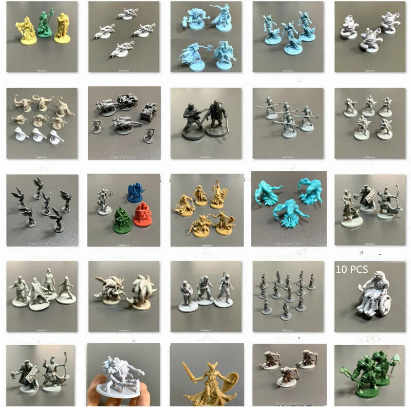 

Lot Heroes Warrior Miniatures For War Game Figure Role-playing Toys Model Collection