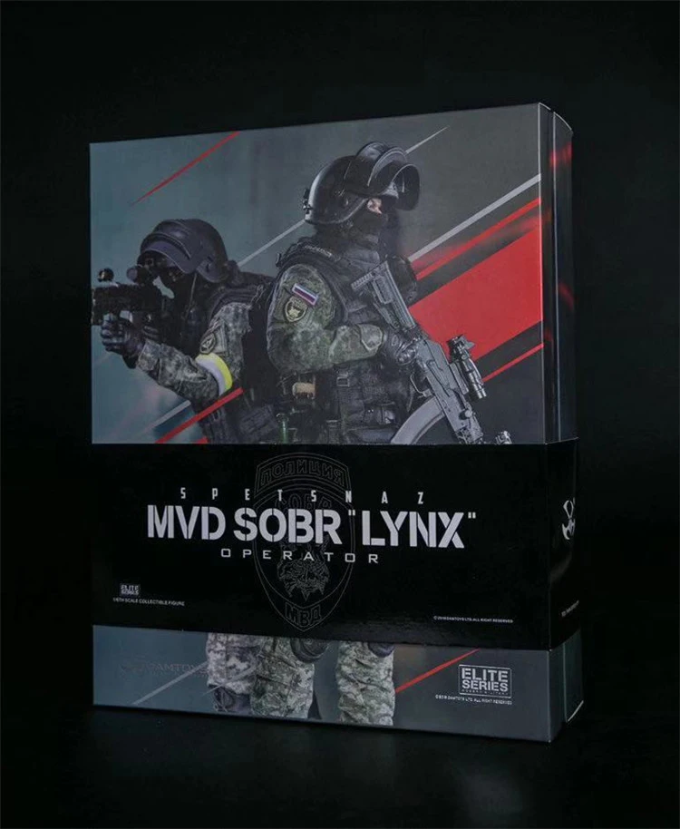 Коллекционная 1/6 шкала полный набор Мужская игровая фигурка военного 78058 русский спецназ MVD SOBR LYNX для фанатов коллекция подарки