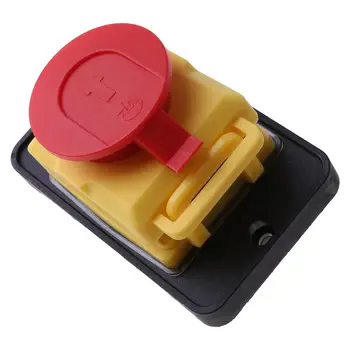 

1 pcs KJD12 250V 4Pin Waterproof Magnetic Start Stop No Volt Release Pushbutton Switch New