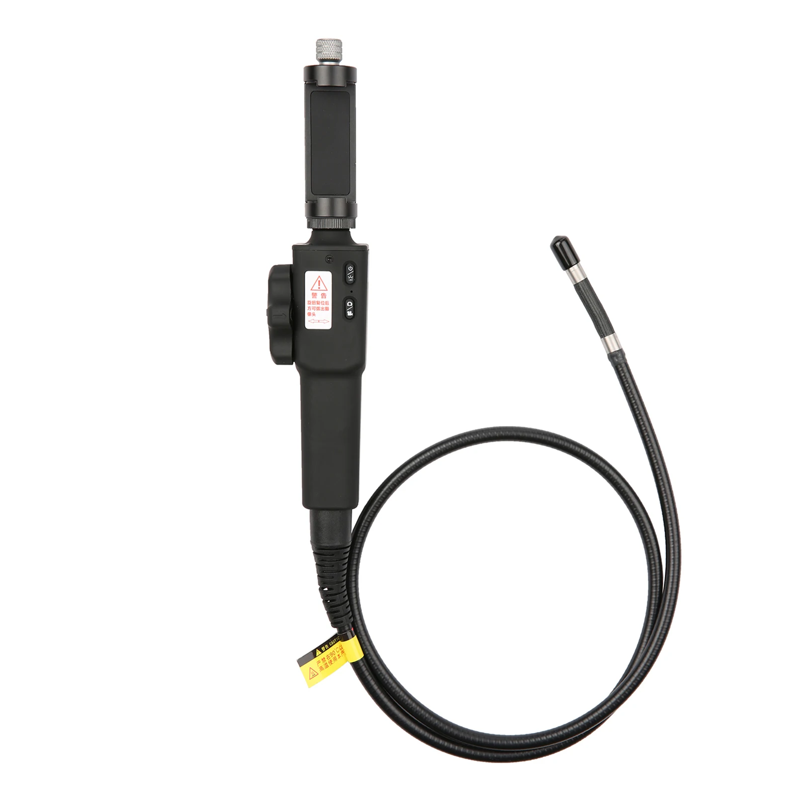 Endoscopio de dirección multifuncional para toma de fotos y grabación de vídeo, endoscopio orientable Industrial con tubo tipo serpiente de 1m, lente de 8,5mm