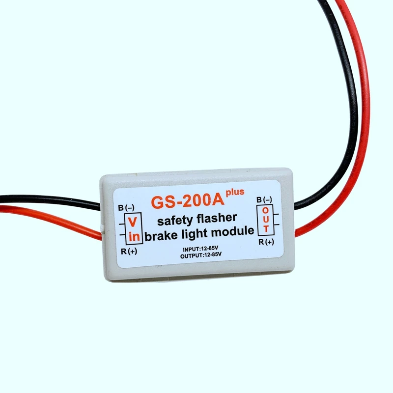 2 шт. 10-30 в автомобильный GS-200A тормозной задний светильник контроллер вспышки мигалка светодиодный модуль